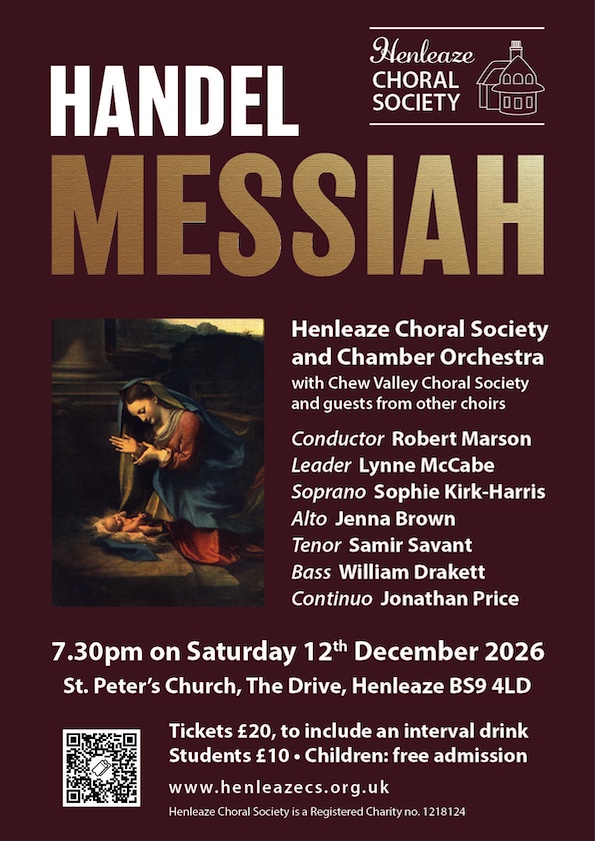 HCS concert poster December 2026